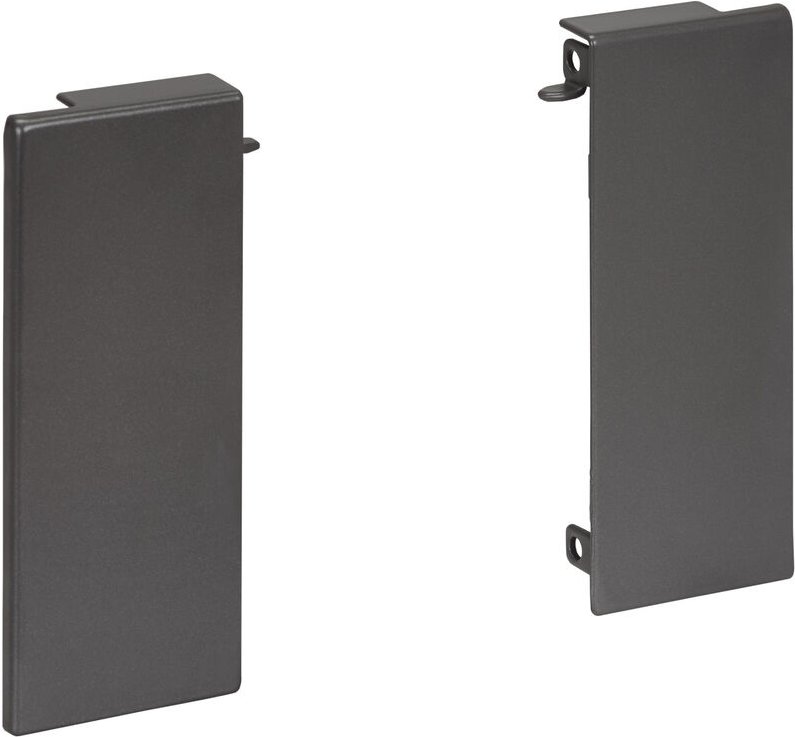 1 Paar Frontadapter für so-slim Schubladensystem Innenschubkasten (anthrazit / für Schubladenhöhe 84 mm) Schubladenfront...