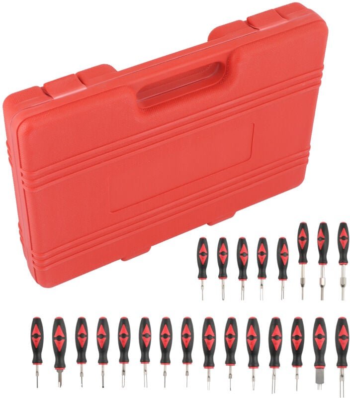 Entriegelungswerkzeug Stecker Auspinwerkzeug Set iso Pin Lösewerkzeug kfz 23tlg.Entriegelungswerkzeug Stecker Auspinwerk...