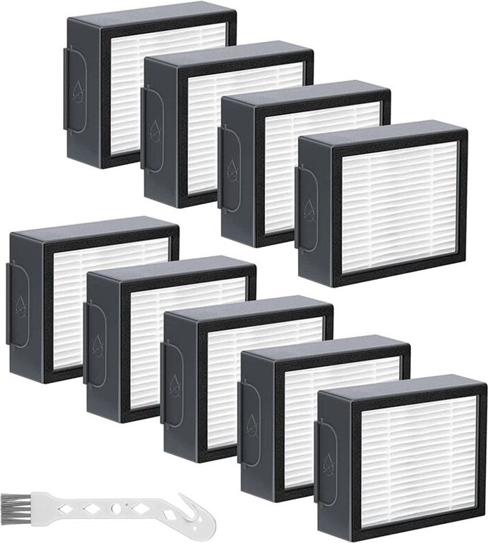 9-Teiliger -HEPA-Filter für -Serie: E5 E6 E7 I1 I3 I4 I5 I6 I7 I8 J7 Staubsauger (nicht J7+)