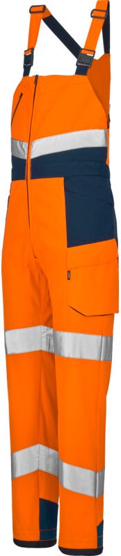 Träger-Overall Proca Pi Neon-Orange / Marineblau L - FR(48-50)