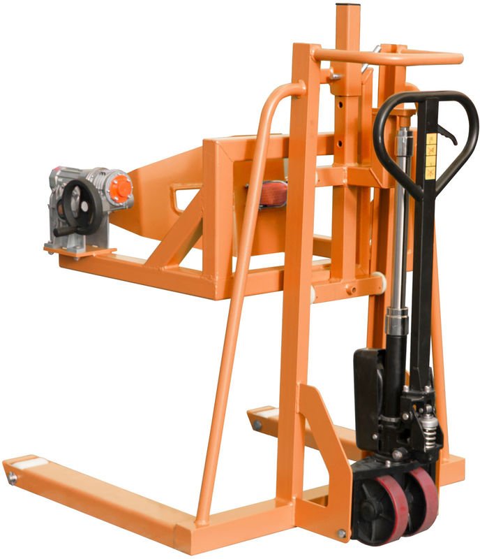 Bauer Fassheberoller FHR 600 F, lackiert, Gelborange