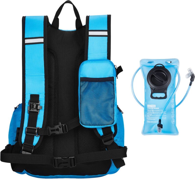 Mophorn - Trinkrucksack, 25 l isolierter Rucksack mit 2 l TPU-Wasserblase, Wasserrucksack mit Stauraum für Männer und Fr...