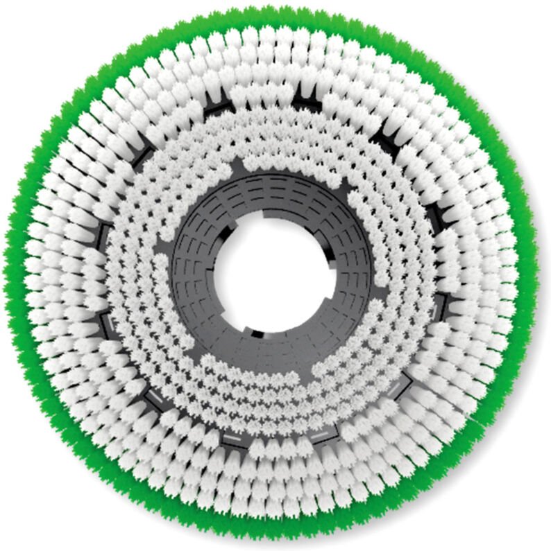 Harte Bürste, Reinigungsbürste für Reinigungsmaschine, Einscheibenmaschine Menzer esm 406