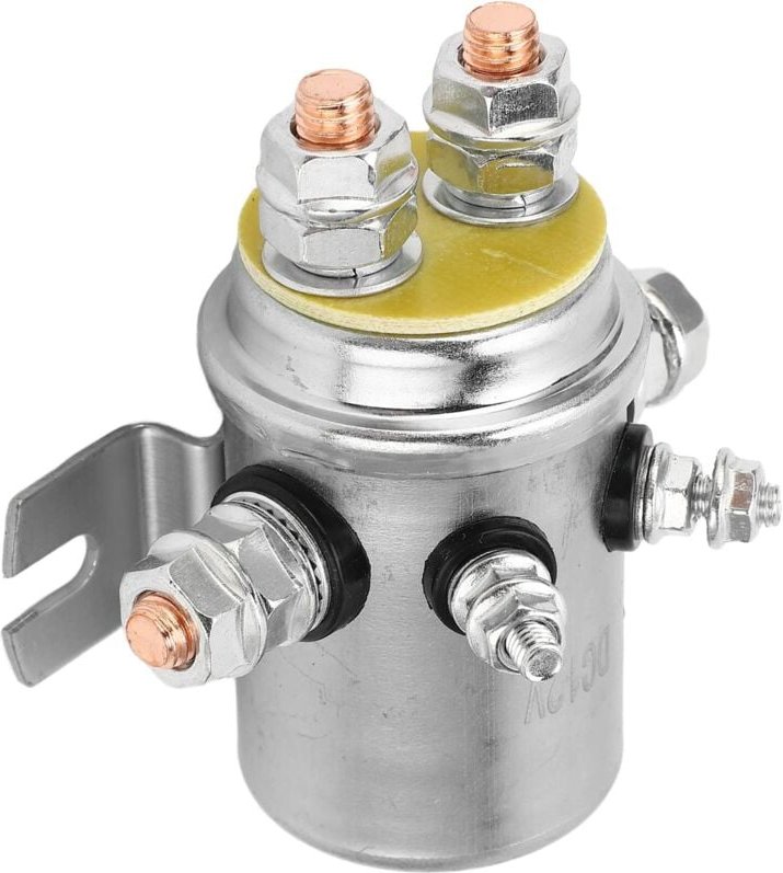 Ej.Life Windenrelais, 300-A-Windensolenoid, elektrisches Windenrelais, wasserdichtes Startrelais-Zubehör für Offroad-ATV...