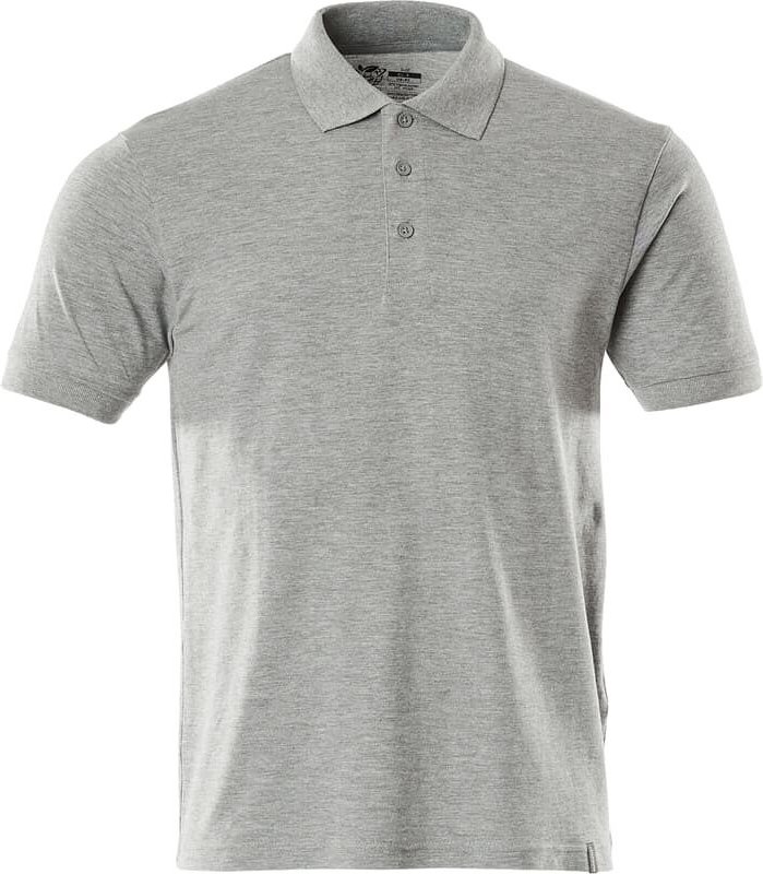 Polo-Shirt crossover 20683 Gr. 4XL grau-meliert - Mascot