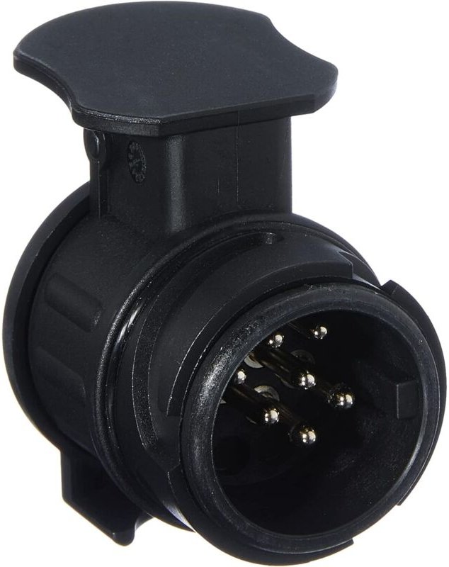 Lntyq Automotive 300100320113 Adapter zum Anschluss einer 13-poligen Fahrzeug- und einer 7-poligen Steckdose an einen An...