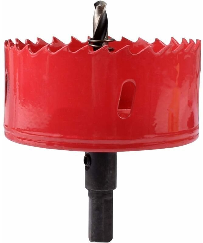 M42 HSS-Lochsägen, 85 mm, Bimetall-Lochsäge, Lochsäge für Eisen, Aluminium, Holz, Trockenbau, Rohre, Kunststoff, Faserpl...