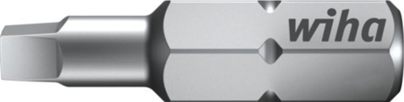 Bit Set Standard 25 mm Innenvierkant 2-tlg. 1/4' in Box (38659) - Wiha