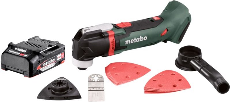 Thumbnail - Metabo MT 18 LTX Akku Multitool 18 V OIS / Starlock + 1x Akku 2,0 Ah - ohne Ladegerät