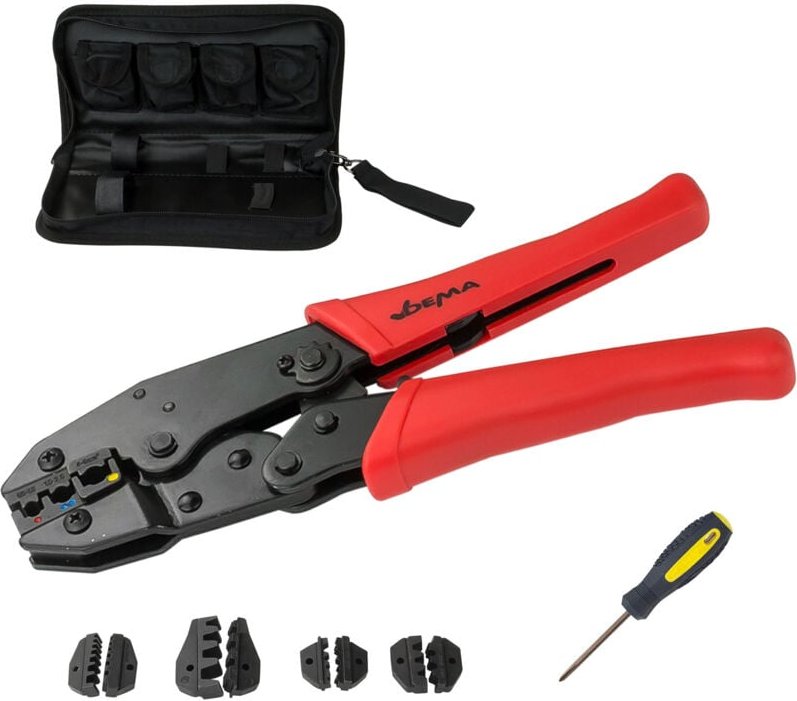 Aderendhülsen-Crimpzangen-Set