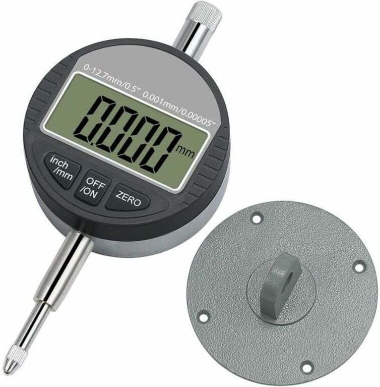 Thumbnail - LED-Digitalmikrometer 0,01 mm Digitalanzeige Präzisionsmessgerät 0-12,7 mm Elektronischer Komparator/Digitalsondenanzeig...