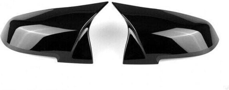 Glänzend schwarze Rückspiegel-Abdeckkappe für BMW F20 F21 F22 F30 F32 F36 F87 M3, Trimec