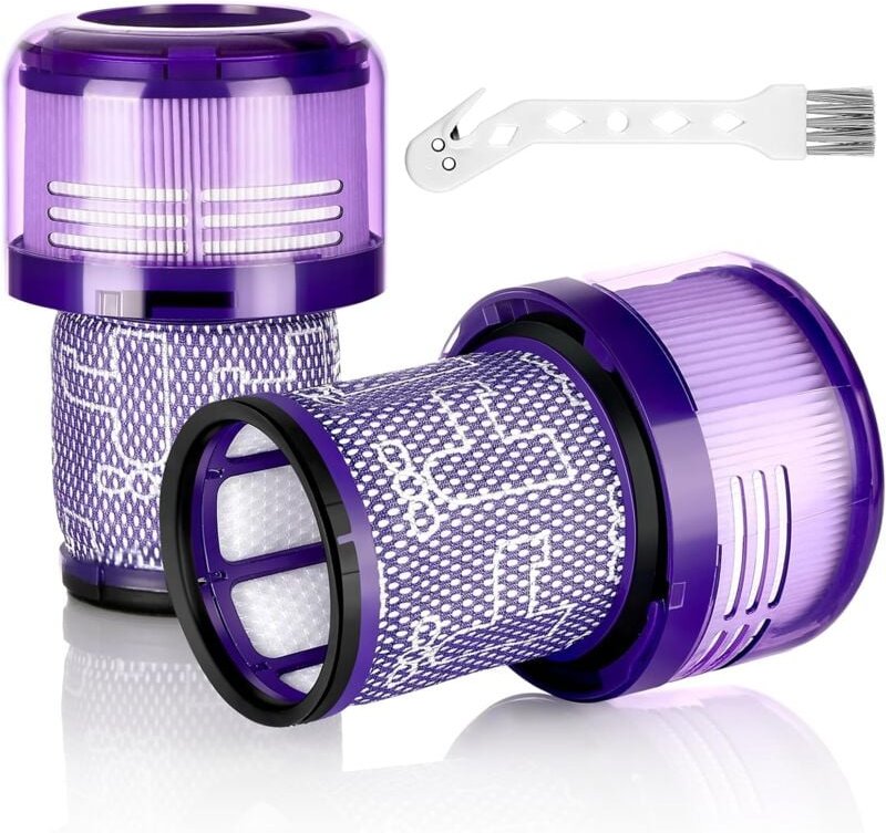 Ersatzteile Filter für Dyson V12,2 Stück Waschbar Ersatz Hepa Filter für Dyson V12 Waschbar Ersatz Hepa Filter,Motorhead...