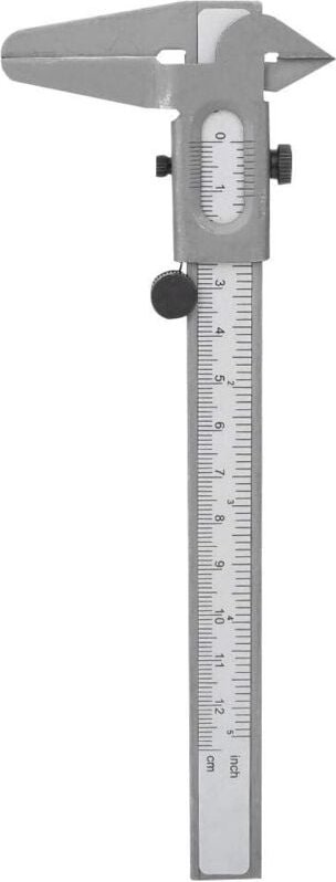 Beijiyi - Edelstahl-Messschieber, Messschieber, Mikrometer-Messgerät, 5/6 Zoll, hochpräzises Metall-Mikrometer-Lineal (5...