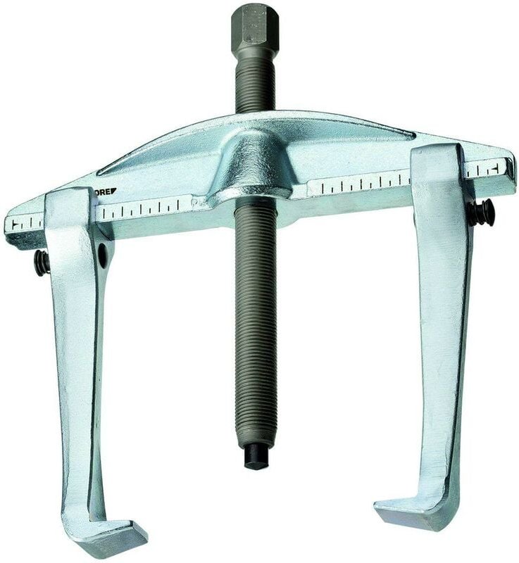 1.04/3A-B Universal-Abzieher, 2-armig, 350 x 200 mm, mit Hakenbremse