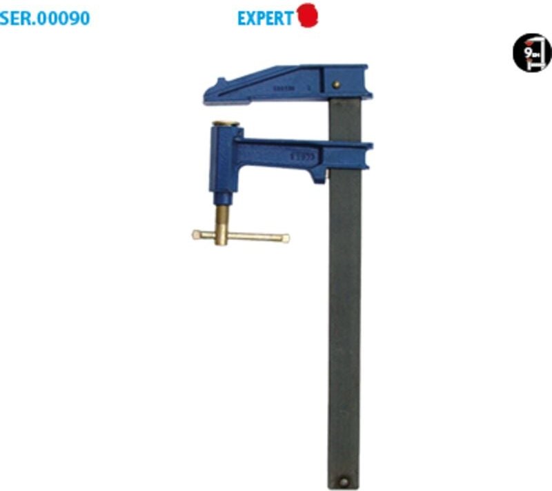 Expert-Schelle mit Pumpe Saillie 150, Querschnitt 40 x 10, Klemmkraft 3000