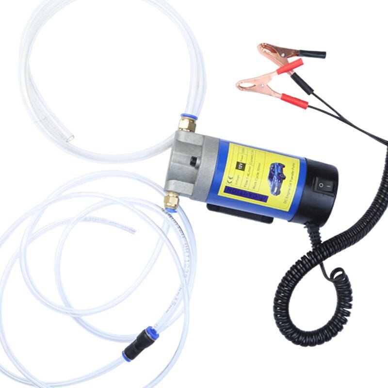 12V 100W Elektrische Ölpumpe Ölabsaugpumpe Zahnradpumpe Ölwechsler