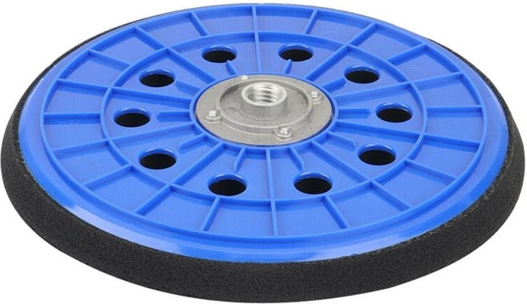 Trade-Shop 225mm 10-Loch Klett Schleifteller für Dedra DED 7748 7749, Feider FPG680 FPG710 FPG710-SH FPEPE1200CPC FPGAUT...