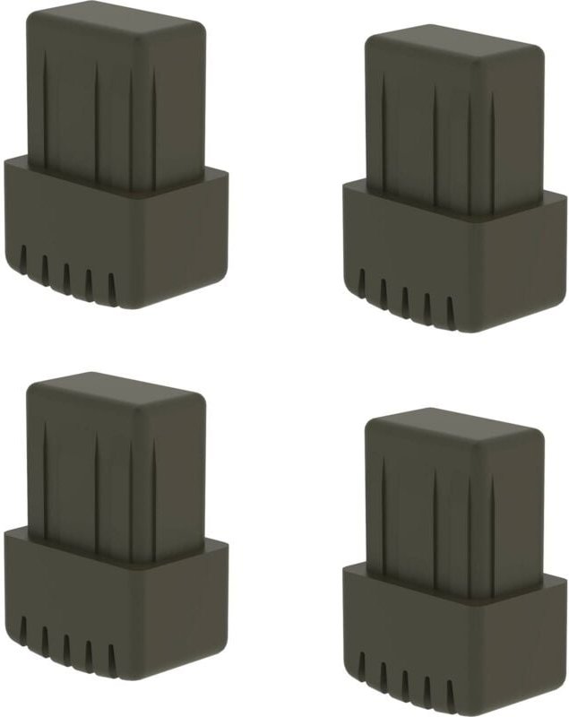 Munk - Günzburger Steigtechnik 4x Innenschuh für Stahl-Holz-Tritte - 019267