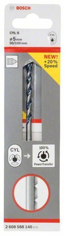 1 Betonbohrer CYL-5: 5x50x100mm - 2608588140 - Bosch