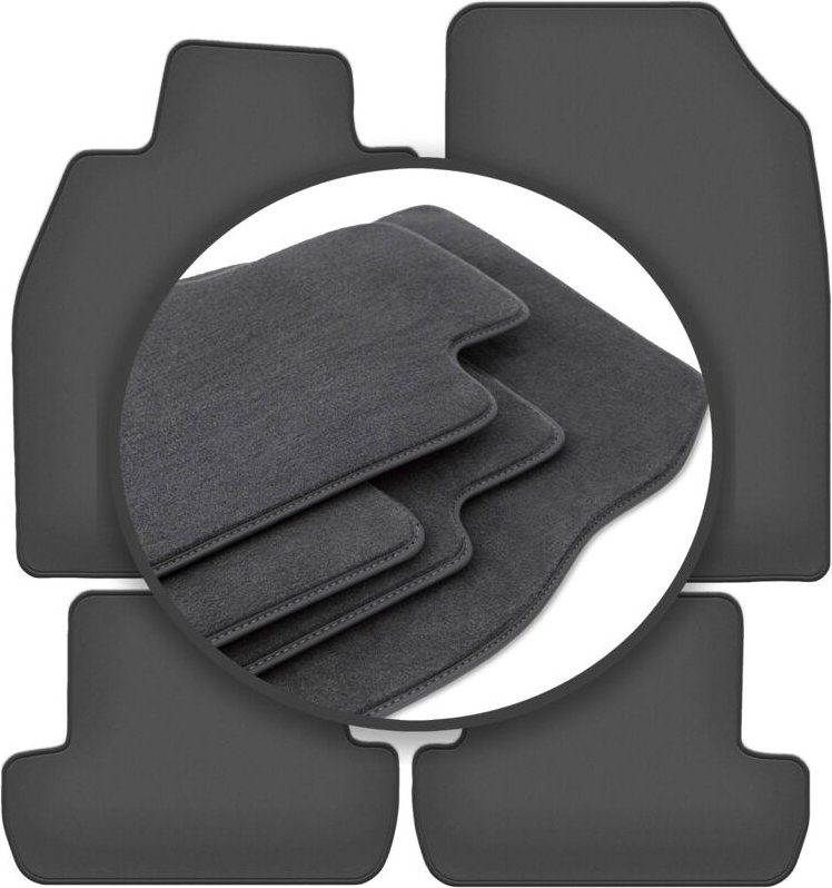 Premium-Fußmatten für: Renault Megane III Fließheck, Coupé, Grand Tourer, Kombi (2008-2015)