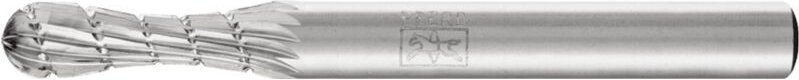 Thumbnail - PFERD TOOLS HSS Frässtift Sonderform Ø 06x20mm Schaft-Ø 6 mm Z 3 universal mittel fein Spanbrecher