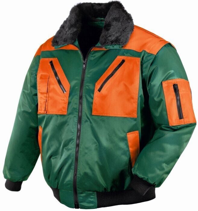 Thumbnail - Pilotenjacke oslo teXXor 4178 grün/orange Gr.S