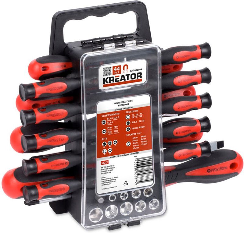 Set mit 44 Multifunktionsschraubendrehern mit Halter