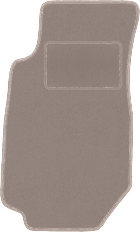 Beige Fahrermatte für: Ford Granada Limousine (1972-1985)