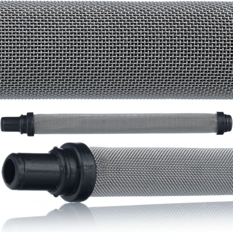 Schwarzer 70-Mesh-Fingerfilter für eine Lackiereinheit