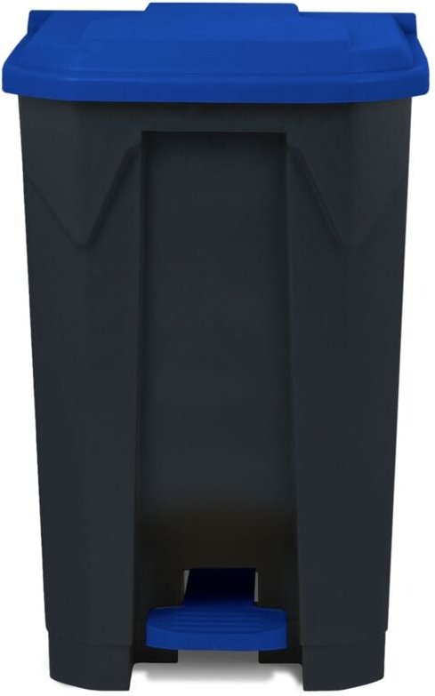 Thumbnail - Floordirekt - Mülleimer Olaf Für Haushalt, Büro & Gewerbe Blau 100 Liter (49,3 x 47,5 x 84 cm)