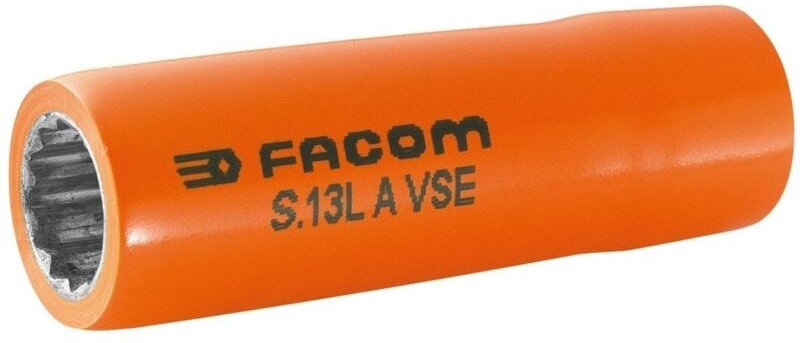 Thumbnail - FACOM Steckschlüssel 1/2 1000V VSE 17 mm, lang