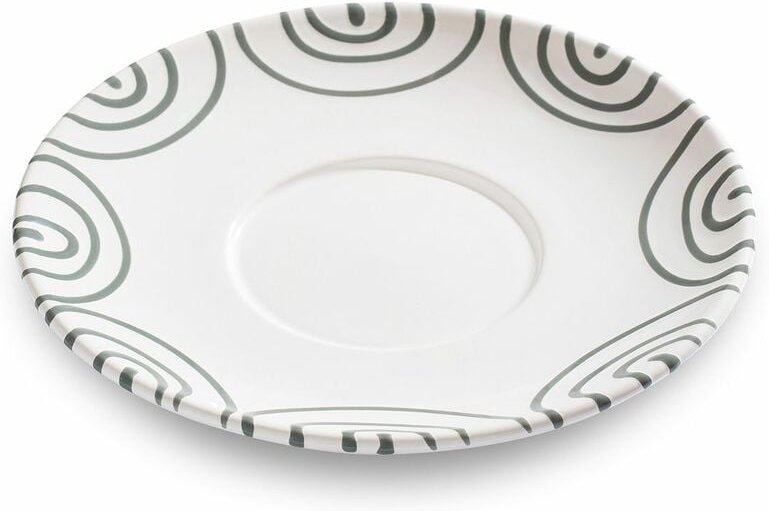 Gmundner Keramik - Graugeflammt, Unterteller Teetasse Maxima (Ø18cm)