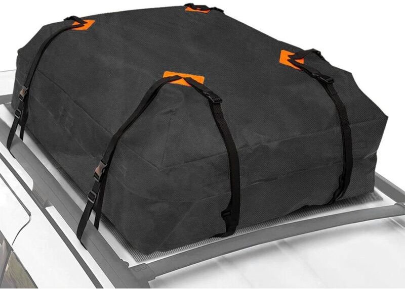 Autodachtasche, 425 l, pvc, wasserdicht, faltbar, geeignet für Autos, Vans oder SUVs mit/ohne Gepäckträger