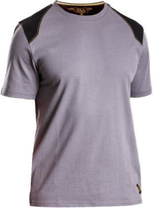 Verstärktes T-Shirt - Herren - Größe xxl - Bio-Baumwolle - Grau - workts - Rica Lewis