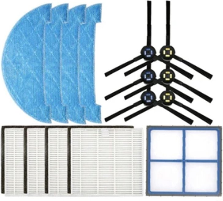 Thumbnail - Für ILife V8S X750 X785 V80 Max Seitenbürste Hepa-Filter Mopp Ersatzteile Zubehör Roboter-staubsauger Teile