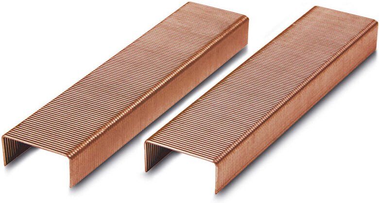 Kores verkupferte Heftklammern, 22/6 26/6, für Desktop-Hefter 08620