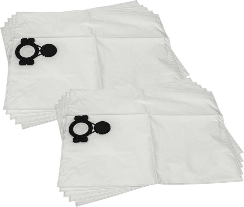 10x Staubbeutel kompatibel mit Milwaukee as 30 mac, as 42 mac, as 30 lac Staubsauger - Vlies, 30l Füllvolumen, 74cm x 51...