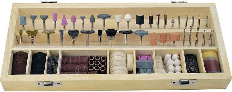 Thumbnail - Brüder Mannesmann M92568 Brüder Mannesmann Zubehörset für Multischleifgerät, 200-teilig M92568