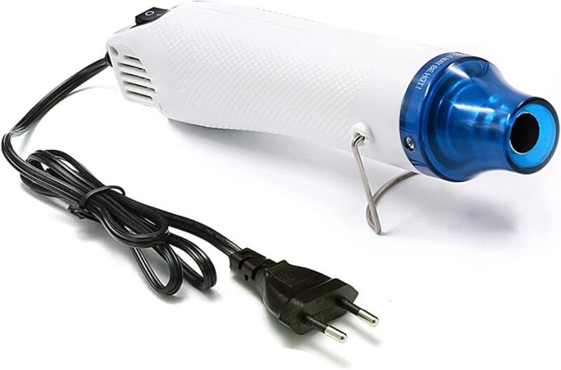 220 V Präge-Heißluftpistole für Heimwerker, Heißluftpistole für Schraubendreher-Set-Werkzeuge oder Schrumpfschläuche, du...