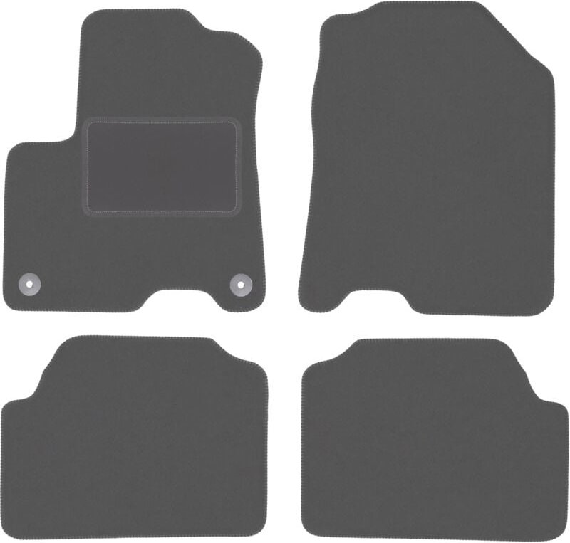 Graphit-Fußmatten für: Kia eNiro / Niro EV Crossover (2016-)