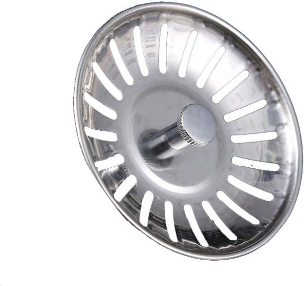 Sollbry - Küchenspüle-Filter, 2 Stück, Edelstahl, für Pool, Badewanne, Badezimmer, Abflusssieb, verstopfungsfreier Filte...