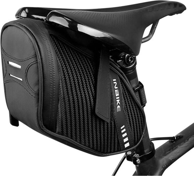 Fahrrad-Satteltasche, wasserdichte Fahrrad-Satteltasche, reflektierend, Radfahren, für die hintere Sattelstütze, ultrale...