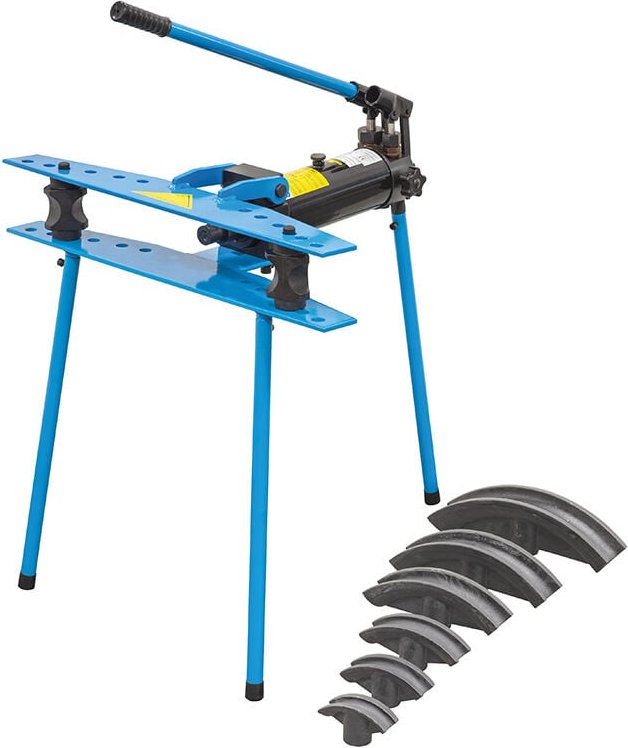 Hydraulische horizontal rohrbieger rohrbiegemaschine 1/2' - 2' Fervi 0893