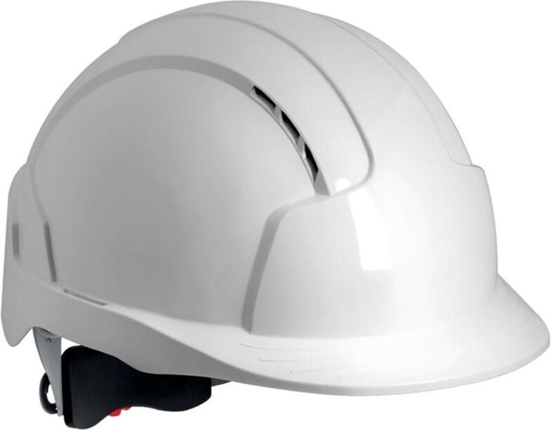Schutzhelm EVOLite m.Dreh verschlusss, weiß - JSP