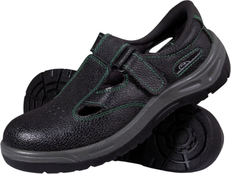 Sicherheitssandalen SB SRA Glattleder 40