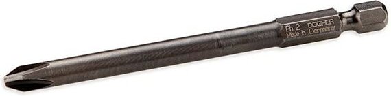 Koffer mit 5 Schrauberbits S2, PH1, 90 mm Dogher 416-PH1-5