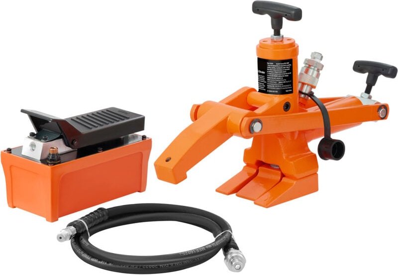 Hydraulischer Reifenwulstabdrücker, 10.000 psi Fußpumpe für Traktor-LKW-Reifen - Mophorn