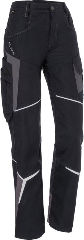 Kübler Damenhose bodyforce schwarz/anthrazit Gr. 42
