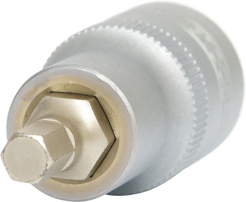 1/2" Bit-Stecknuss Innensechskant, kurz, 6mm